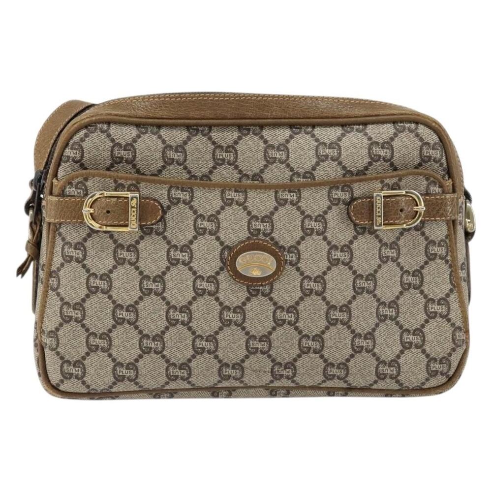 Gucci GG Plus Shoulder Bag Beige